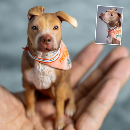 Eternize Seu Amor™ - Miniatura 3D Personalizada do Seu Pet 15 cm