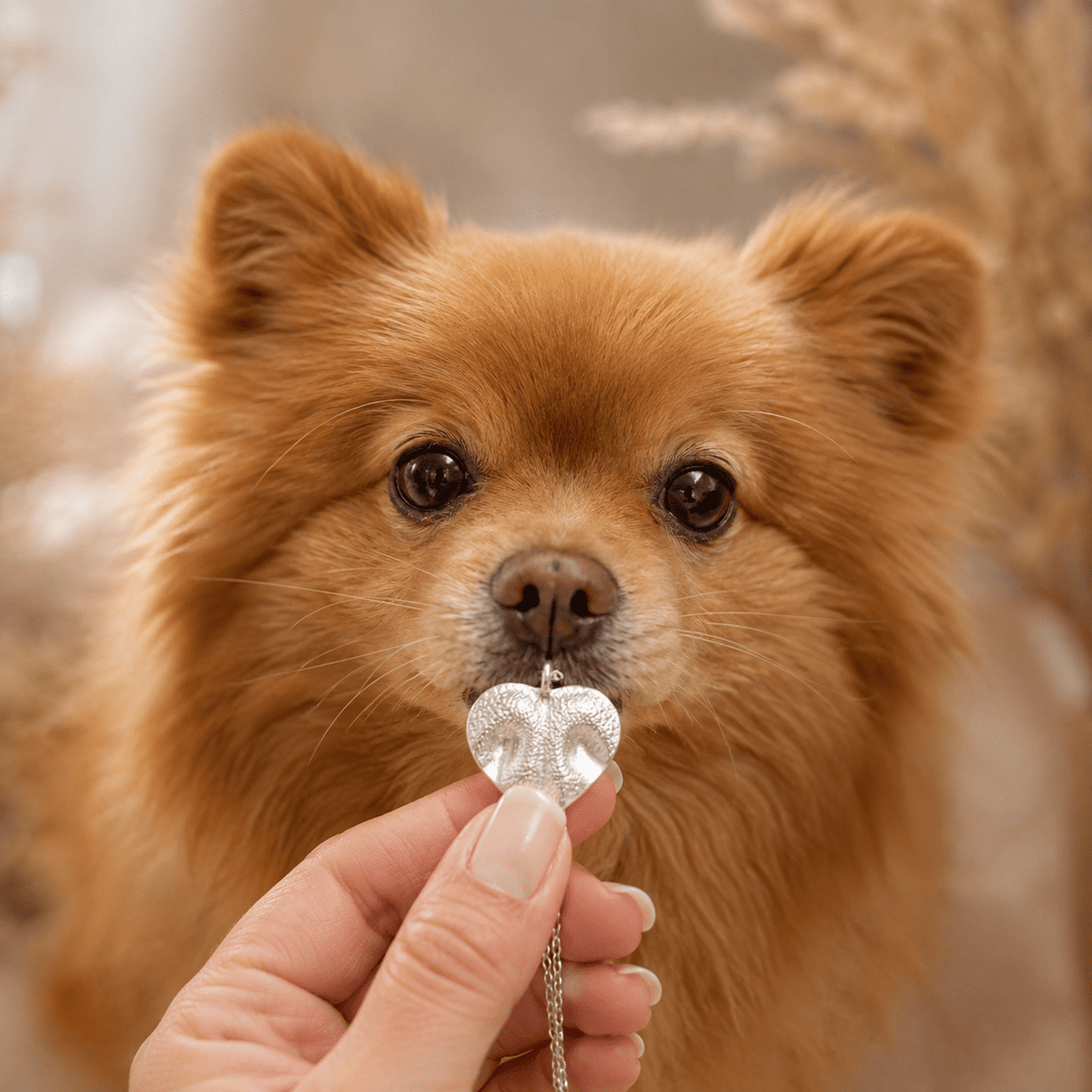 Colar Focinho Único™ — O Focinho do Seu Pet Perto do Seu Coração