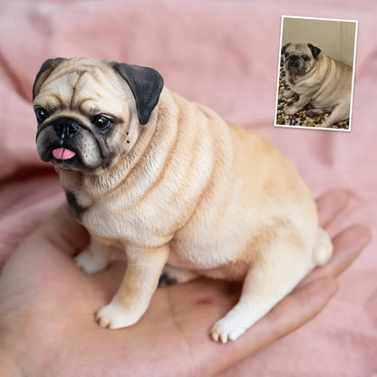 Eternize Seu Amor™ - Miniatura 3D Personalizada do Seu Pet 20 cm